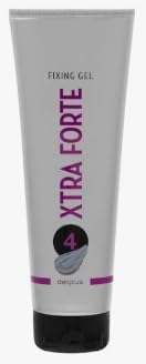 Xtra Forte Hair Fixing Gel, Hold Level 4, 250ml. Pack de 2