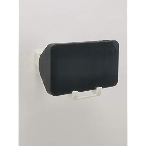 Echo Show 5 Wall Mount Wall Bracket Stand : White (Upright) Cover