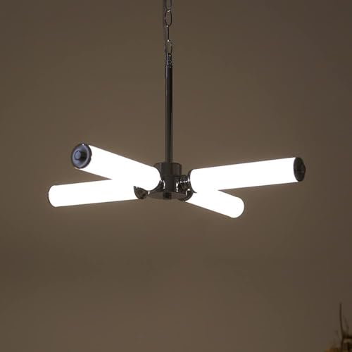 Lustre en métal LED réglable pour salon et chambre