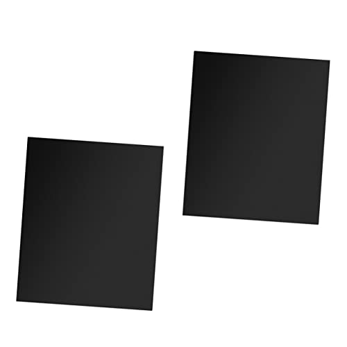 Gogogmee 2Pcs Non Stick BBQ Grill Mat Heat Resistant Baking Sheet for Outdoor Cooking Portable BBQ Pad for Easy Grilling Parks and Camping Black