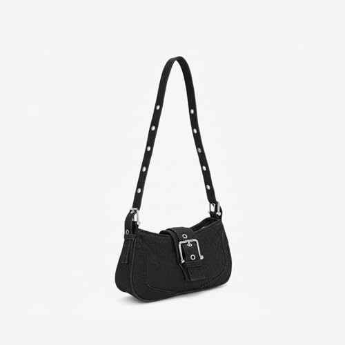 Image of Eco Right Denim Shoulder Bag for Women, Hand Bags for Girls Stylish, Women Handbags with Zipper Pocket