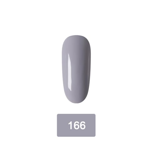 Image of SHILLS PROFESSIONAL UV /LED Soak Off Gel Polish (Gel Nail Polish) Nail Art Nail Polish Color Shade 166, Glossy Finish, 15ml