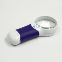 LEDライト付き 虫眼鏡 オートタッチ マックス AT・MAX 5倍 60mm オートタッチ・ハンドルーペ 8275