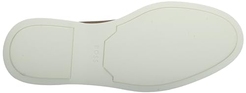 BOSS Men's Smooth Suede Sneaker Sole Loafers4