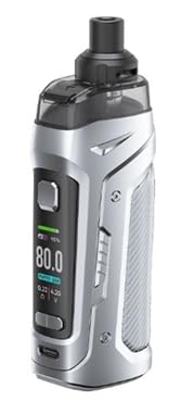 Innokin Coolfire PZPulse |bh Lbg CmL N[t@CA[ IP68Ή VAPE dq΂ 2400mAh 5.5ml Max 80w (Silver)