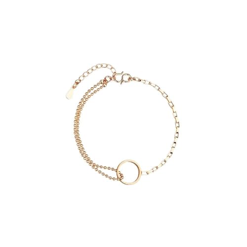 Bracelet à breloques circulaire aux finitions soignées pour femmes