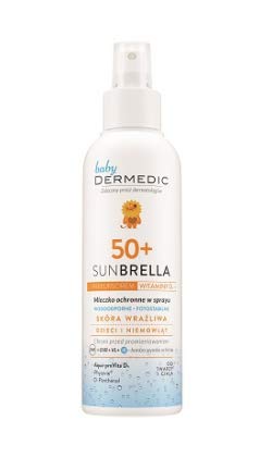 DERMEDIC SUNBRELLA ÇOCUKLAR VE BEBEKLER İÇİN GÜNEŞ KORUMA SPREY SÜT SPF 50+ 150 ML