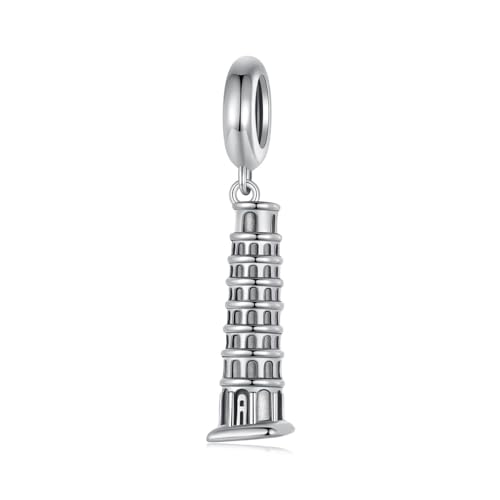 GemKing Pendentif tour de Pise penchée SCC2876