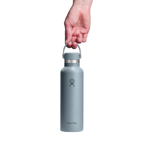 Image of Hydro Flask Water Bottle - Insulated Stainless Steel - Non Spill, Leakproof in 21 Oz Shale Gray