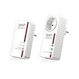 Toma de corriente integrada, 2 puertos LAN Gigabit para conectar cualquier Smart-TV, decodificador, Blue ray, NAS, equipo Hi-Fi o consola de videojuegos al router y a Internet mediante conexión LAN