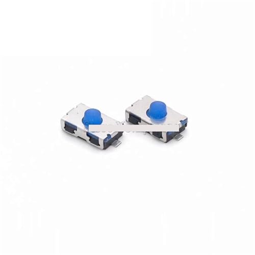 Interrupteur tactile bleu normalement fermé 3x6x2,5mm lot de 10 pour circuit imprimé PCB