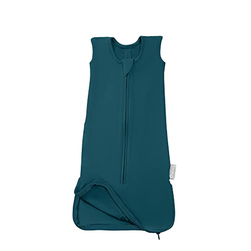 Image of Owlet Dream Sleeper with Swaddle, Baby Sleep Sack and Wrap, Deep Sea Green, 0-3M
