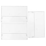 Boîtier de cassette audio : étuis de cassette en plastique transparent résistants aux rayures