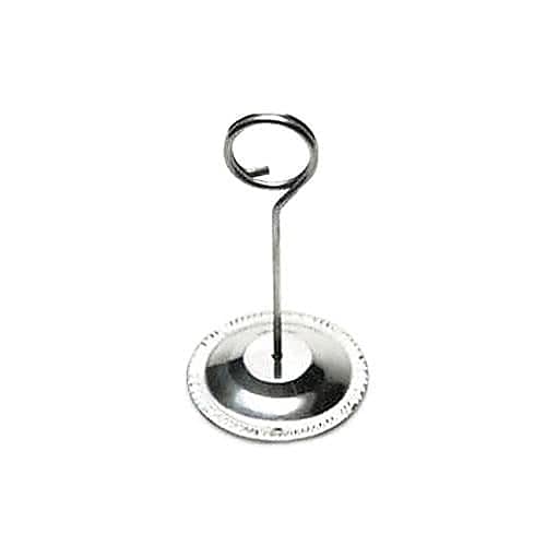 American Metalcraft CH4 Card Holders, Signs and Stands, 2.5" Length x 2.5" Width, Clear