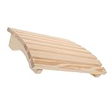 NOLITOY Sauna Rückenlehne aus Massivem Kiefernholz Hitzebeständiges...