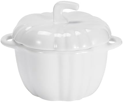 Amazon.com: Pumpkin Ramekins Small Ceramic Pumpkins Bowls for Baking 6 ...