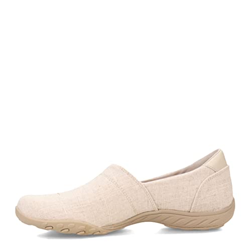 Skechers Skechers Women's, Relaxed Fit: Breathe-Easy - What A Beaut Slip-On Natural 8.5 M