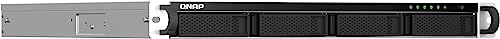 Image of QNAP TS-464U-8G-US 4 Bay High-Speed Rackmount Dual-2.5GbE NAS Intel Celeron N5105 /N5095 CPU, 8GB DDR4 Memory and 2.5GbE (2.5G /1G /100M) Network Connectivity (Diskless)