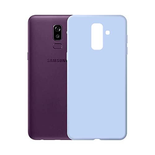 Image of Case Creation Luxurious OG Series for Samsung Galaxy J8 Case Cover,Anti-Dirty Slim Case Frosted Matte Cute Candy TPU Raised Bezel (Splash of Color) Back Cover for Samsung J8 -Purple