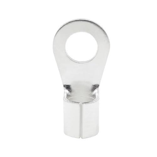 Terminales OT tipo anillo de 100 piezas con conectores crimpables para cables electricos 16-13 AWG