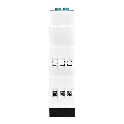 Relé temporizador LCD MCB-10 multifunción de 110V CA y 24V CA CC para carril DIN 3