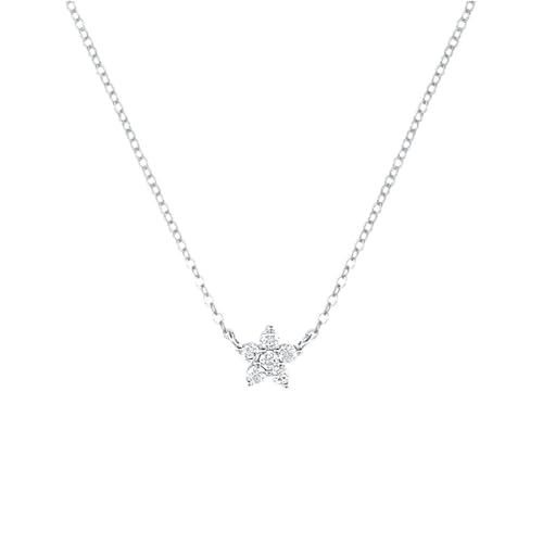 Collier flocon de neige argent 925 comme idée cadeau femme et mariage mémorable