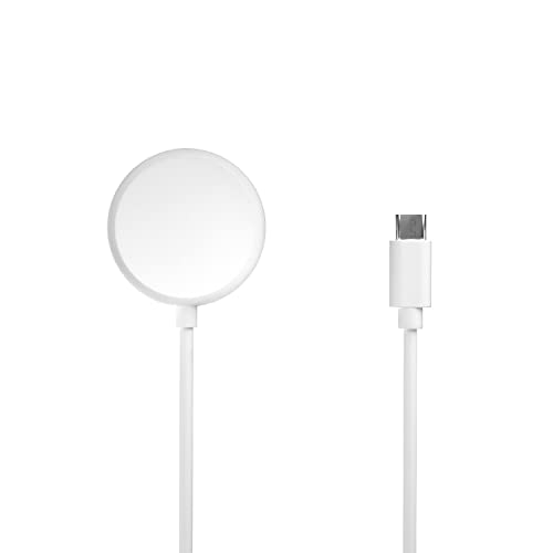 Watch Charger Cable for Google Pixel Watch, Magnetic Fast Charging Cable Charging Cord Accessories Replacement for Google Pixel Smartwatch (White)