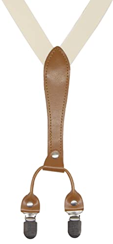 Image of Men's Suspenders Bowtie Set Elastic Y Shape Style Women's Suspenders Bowtie For Wedding&Formal Events