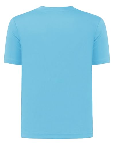 Image of QBK 2T to Youth Neon Shirt Kids UPF 50+ Dry Fit Athletic Short Sleeve Rash Guard T Shirts for Boys Girls Sports Undershirt