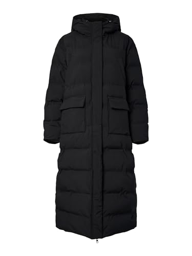 Veste Longue Bouffante Femme Matelassage Volumineux et Coupe Confort