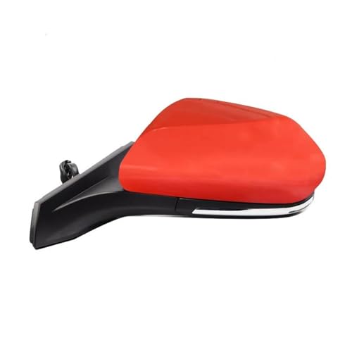 Rétroviseur CHR cassé ? Remplacez-le par ce modèle électrique rouge avec clignotant automatique
