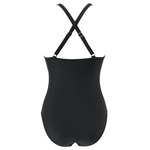 SUUKSESS-Women-Wrap-Cut-Out-One-Piece-Swimsuit-High-Waisted-Monokini-Bathing-Suit | A2Z Smartshop