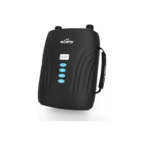 Bluefin SUP E-Swift Lite Electric Air Pump, 20 PSI, Corded Electric, for SUP, Air Bed & Kayak, Multiple Nozzles, Auto Shut-Off, LED Screen, Included Components: E-Swift Lite Electric Pump Cover