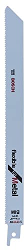 Bosch Professional 5 Pezzi Lama Per Sega Universale S 1122 Bf Flexible For Metal (Per Metallo, 225 X 19 X 0.9 Mm, Accessorio Per Sega Universale) - 8