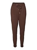VERO MODA Damen Vmeva Mr Loose String Pant Ga Noos Hose, Coffee Bean, M / 30L