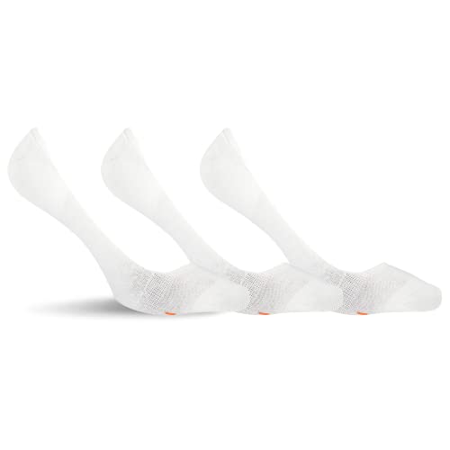 Merrell Men's And Women's Lightweight Non-Slip Comfort Fit Liner 3 Pair Pack, White, Shoe Size: 9-11 #TOP16