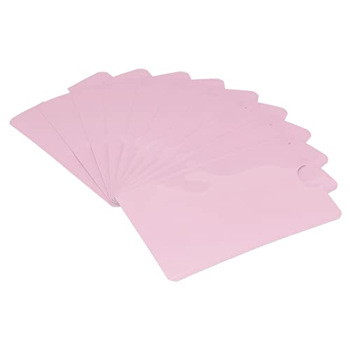 PATIKIL RFID Blocking Credit Card Sleeves, 15 Pack Contactless Protector Holder for NFC Purse,Pink