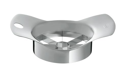 RÖSLE Coupe Pomme et Poire - Ustensile en Inox 18/10 - Trancheuse de Fruits et Légumes avec Protège-Lame en Plastique - Lavage Facile à la Main