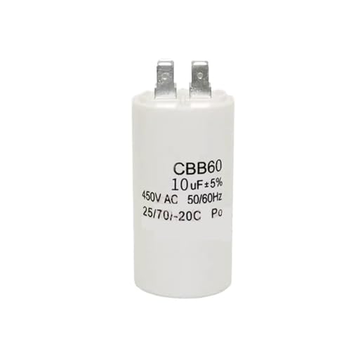 Condensateur CBB60 12uF 450V à fixation M8 robuste pour relancer le couple moteur efficacement