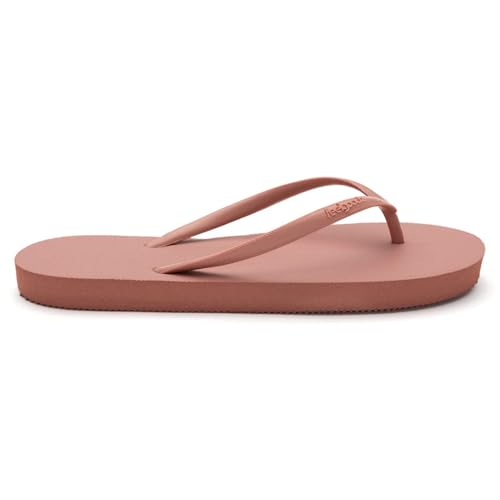 Image of Feelgoodz Women's Slimz Core Natural Rubber Flip Flops