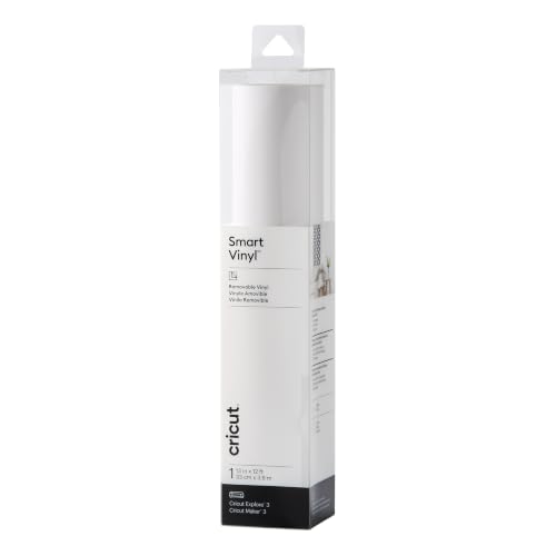 Image of Cricut Smart Removable Vinyl, White (13in x 12ft)