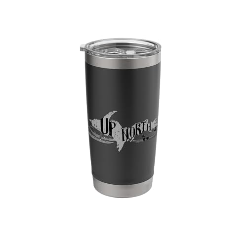 Comparison: U Kitchen With Peninsula 5 Upper Peninsula Michigan U.P. North Yooper Snowmobile Gift Stainless Steel Insulated Tumbler