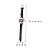 Imagen de SAFIGLE Reloj Inteligente De Cuarzo para Mujer Diseño De Brazalete Fácil De Limpiar Adecuado para