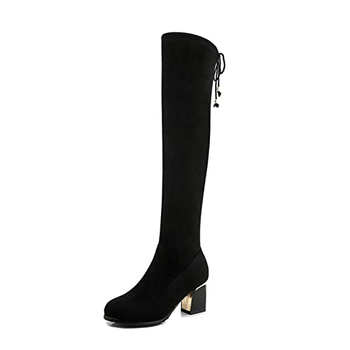 Bottes hautes pour femmes finie la tige qui glisse grâce au stretch