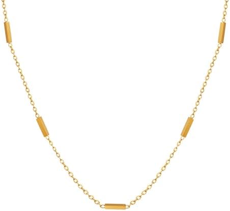 Amazon | [NYMFEA] 18金ネックレス 人気 レディース K18 18k ゴールド 
