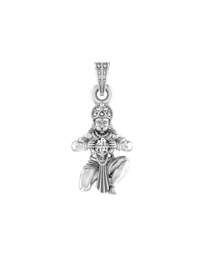 Pendentif Hanuman argent Mtrolls, bijou de méditation et yoga quotidien
