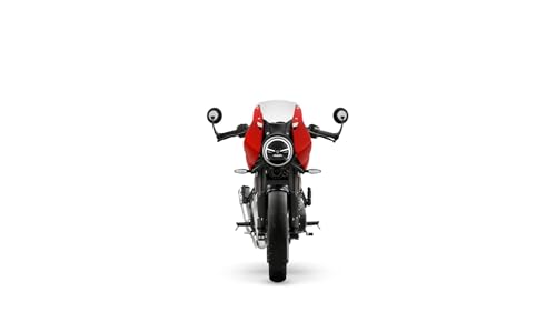 Image of TRIUMPH Thruxton 400 (349 CC) Motorcycle /Bike Lava Red Gloss Booking for Ex-Showroom Price