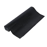 MYOYAY Self-Adhesive Rubber Roofing Membrane Roll, 39 in x 16.4 ft Waterproof Roof Repair Tape, Weatherproof Leak Patch Underlayment for Metal Roof Panels, House Porch & Shingle Roof Fix(Black)