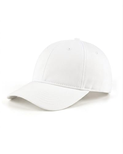 Image of XXL Baseball Cap For Big Heads, Soft Crown Washed Dad Hat, Oversized Denim Cap For Men Women Golf, Travel, Daily Wear