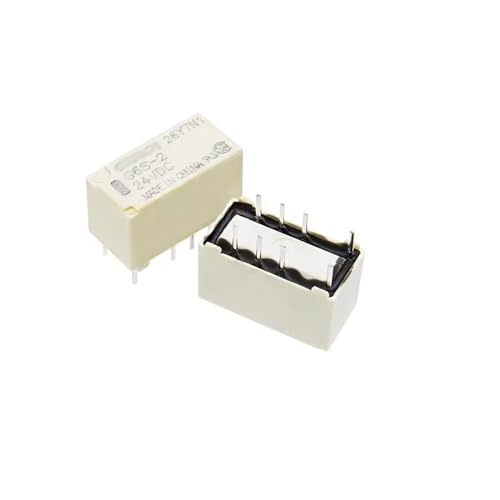 Relé G6S-2 24VDC de 8 pines pack de 20 unidades para circuitos electrónicos de control